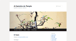 Desktop Screenshot of acaminhodotemplo.com