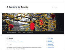 Tablet Screenshot of acaminhodotemplo.com